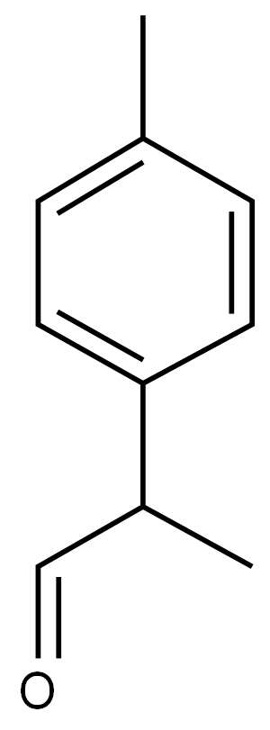2-(对甲苯基)丙醛 结构式