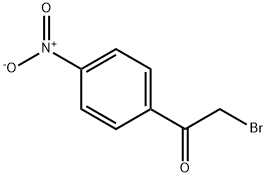 2-溴-4'-硝基苯乙酮 结构式