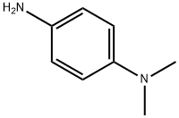 4-氨基-N,N-二甲基苯胺 结构式