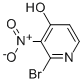 2-BROMO-3-NITROPYRIDIN-4-OL 结构式