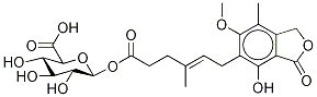 麦可酚酸-酰基-Β-D -葡糖苷酸 结构式