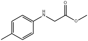 Glycine, N-(4-methylphenyl)-, methyl ester 结构式