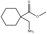1-(氨基甲基)环己基羧酸甲酯 结构式