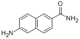 2-Amino-6-naphthylamide 结构式