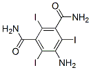 5-Amino-2,4,6-Triiiodoisophthalamide 结构式