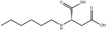 N-HEXYL ASPARTIC ACID 结构式