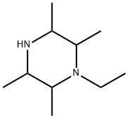 Piperazine, 1-ethyl-2,3,5,6-tetramethyl- (6CI) 结构式