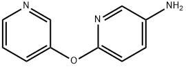 6-(吡啶-3-氧基)吡啶-3-胺 结构式