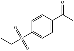 4-乙基磺酰基苯乙酮 结构式