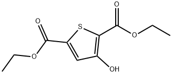 3-羟基噻吩-2,5-二羧酸2,5-二乙酯 结构式
