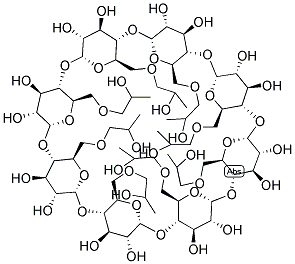 (2-羟丙基)-GAMMA-环糊精 结构式