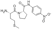 (L)-METHIONYL-(L)-PROLYL-P-NITROANILIDE 结构式