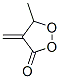 1,2-Dioxolan-3-one, 5-methyl-4-methylene- 结构式