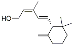 (2Z,4E)-3-Methyl-5-[(1R)-2,2-dimethyl-6-methylenecyclohexane-1α-yl]-2,4-pentadiene-1-ol 结构式