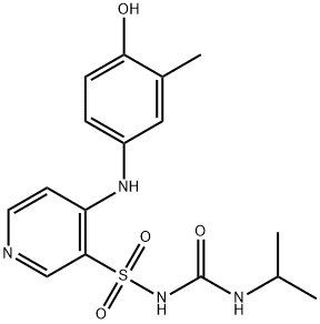 4'-Hydroxy TorseMide 结构式
