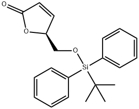 2(5H)-FURANONE, 5-[[[(1,1-DIMETHYLETHYL)DIPHENYLSILYL]OXY]METHYL]-, (5S)- (9CI) 结构式