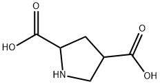 2,4-PYRROLIDINEDICARBOXYLIC ACID 结构式