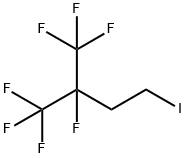 4-碘-2-三氟甲基-1,1,1,2-四氟丁烷 结构式