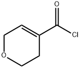 2H-Pyran-4-carbonyl chloride, 3,6-dihydro- (9CI) 结构式