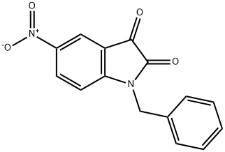 5-硝基-1-(苯基甲基)-靛红 结构式