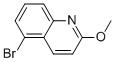 5-BROMO-2-METHOXYQUINOLINE 结构式