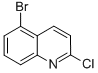 5-溴-2-氯喹啉 结构式