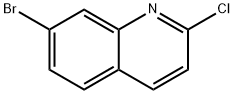 7-溴-2-氯喹啉 结构式