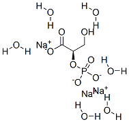 TRISODIUM D-(+)-2-PHOSPHOGLYCERATE HYDRATE 结构式