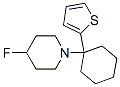 4-fluoro-1-(1-(2-thienyl)cyclohexyl)piperidine 结构式