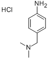 4-二甲氨基甲基苯胺盐酸盐 结构式