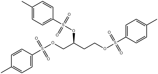 (S)-1,2,4-TRITOSYL BUTANETRIOL 结构式