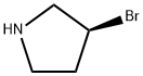 (S)-3-溴吡咯烷 结构式