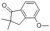 2,3-DIHYDRO-2,2-DIMETHYL-4-METHOXY-1H-INDEN-1-ONE 结构式