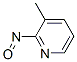 Pyridine, 3-methyl-2-nitroso- (9CI) 结构式