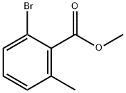2-溴-6-甲基苯甲酸甲酯 结构式