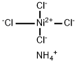 diammonium tetrachloronickelate(2-) 结构式