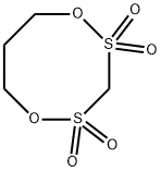 1,5,2,4-Dioxadithiocane 2,2,4,4-tetraoxide 结构式