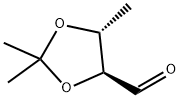 1,3-Dioxolane-4-carboxaldehyde, 2,2,5-trimethyl-, (4S,5R)- (9CI) 结构式