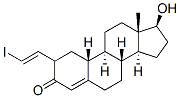 (2-iodovinyl)-19-nortestosterone 结构式