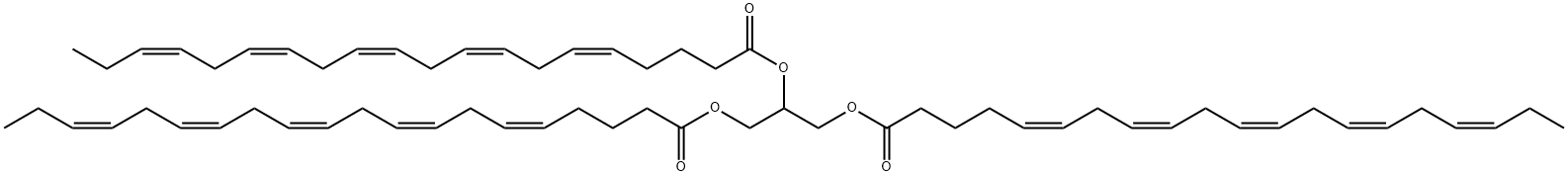 二十碳五烯酸甘油三酯(CIS-5,8,11,14,17) 结构式