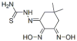 5,5-dimethyl-1,2,3-cyclohexanetrione 1,2-dioxime 3-thiosemicarbazone 结构式