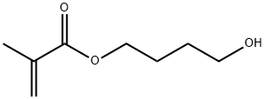 2-甲基丙烯酸-4-羟基丁酯 结构式