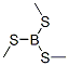 trimethyl trithioborate 结构式