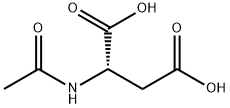 N-乙酰-L-天门冬氨酸 结构式
