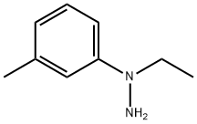 1-乙基-1-间甲苯基肼 结构式