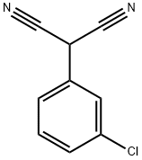 2-(m-Chlorophenyl)malononitrile 结构式