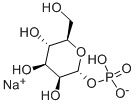 Α-D-甘露糖-1-磷酸钠盐 结构式