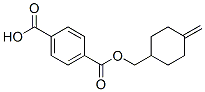 4-(4-methylenecyclohexylmethoxycarbonyl)benzoic acid 结构式