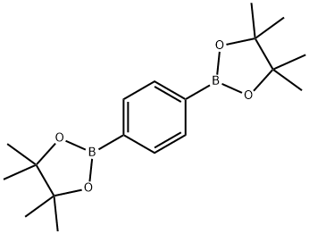 1,4-苯二硼酸双(频哪醇)酯 结构式