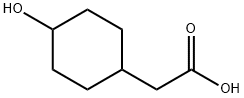 2-(4-HYDROXYCYCLOHEXYL)ACETIC ACID 结构式